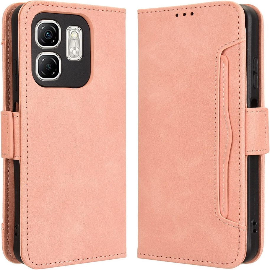 Klapphülle Für Infinix Hot 50i 4g, Mit Kartenfach, Pink