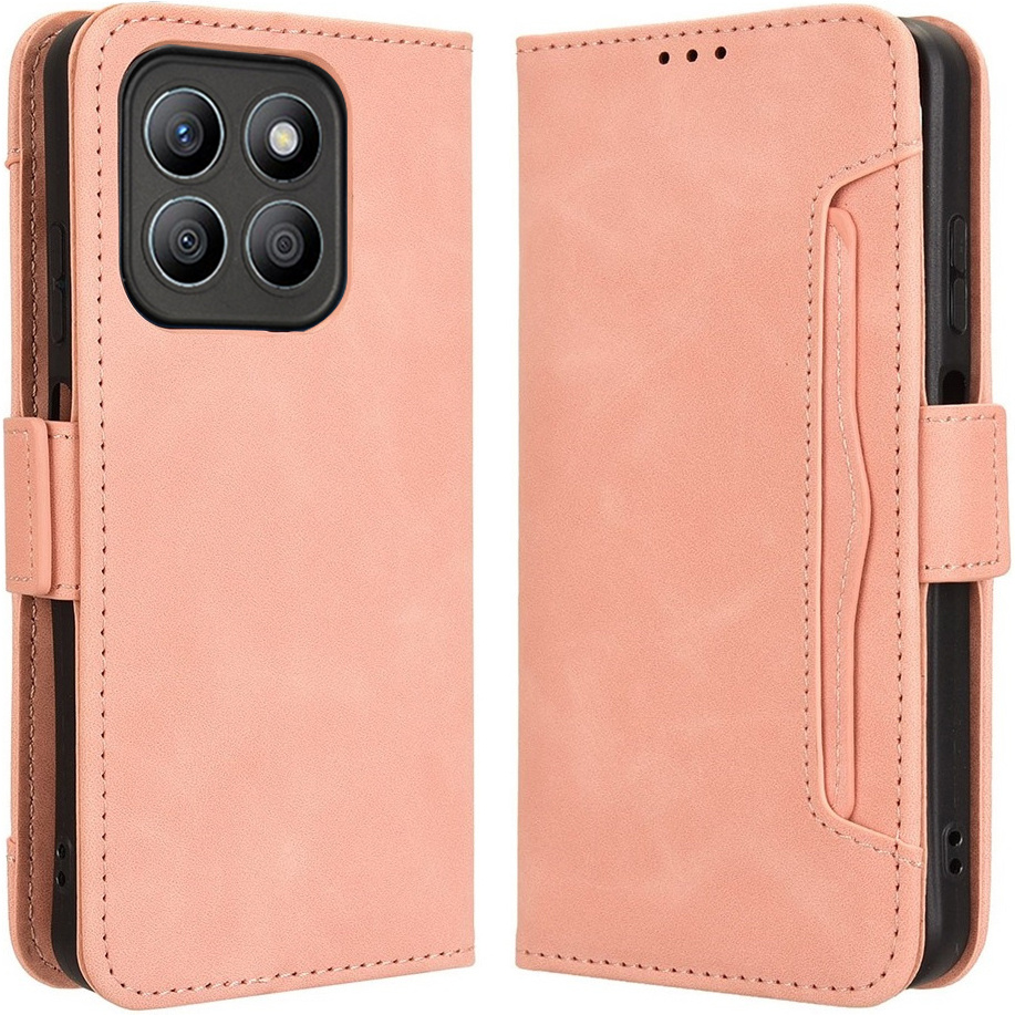 Klapphülle Für Motorola Moto G86 5g, Mit Kartenfach, Pink