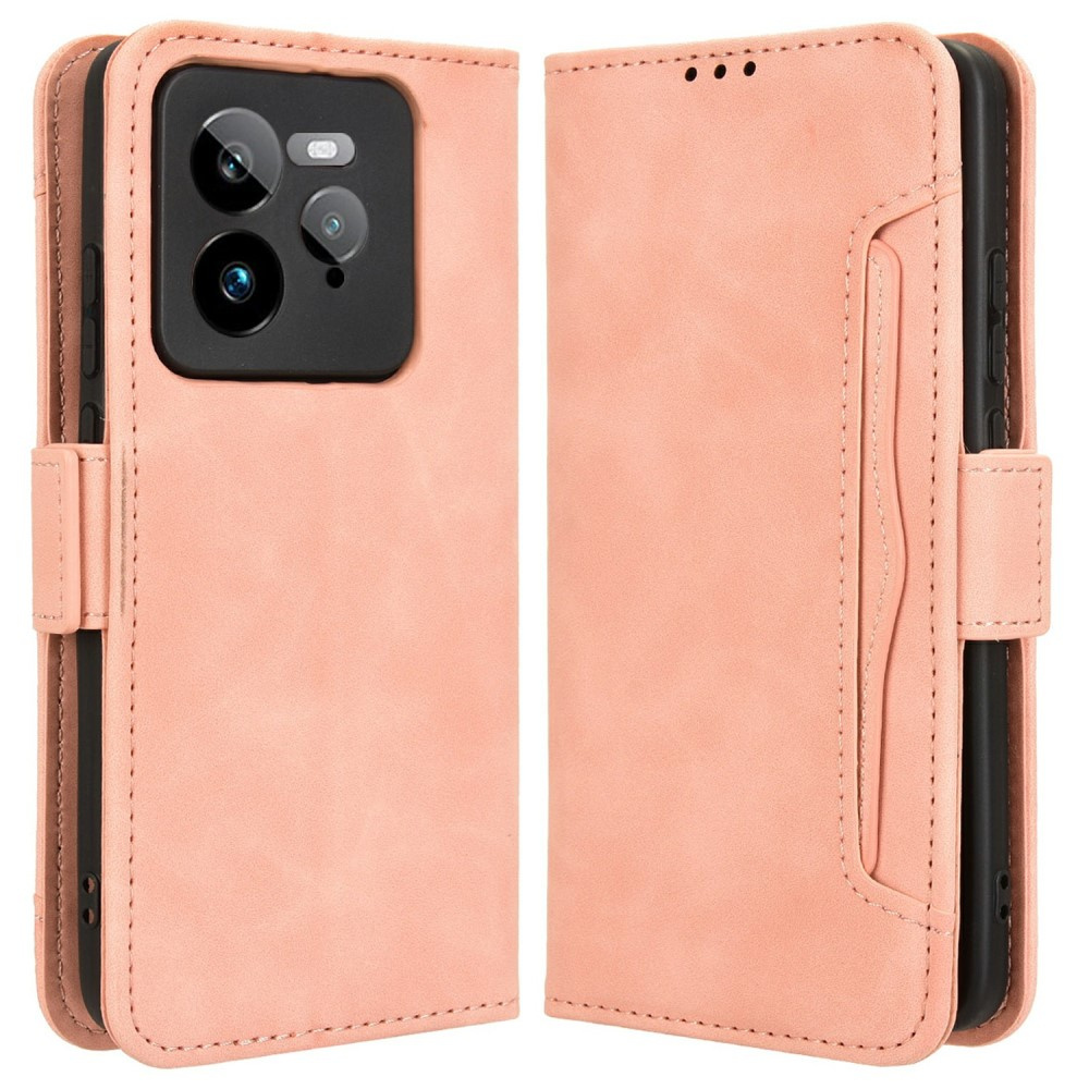 Realme Gt 7 Pro Flip Case, Kartenfach, Pink