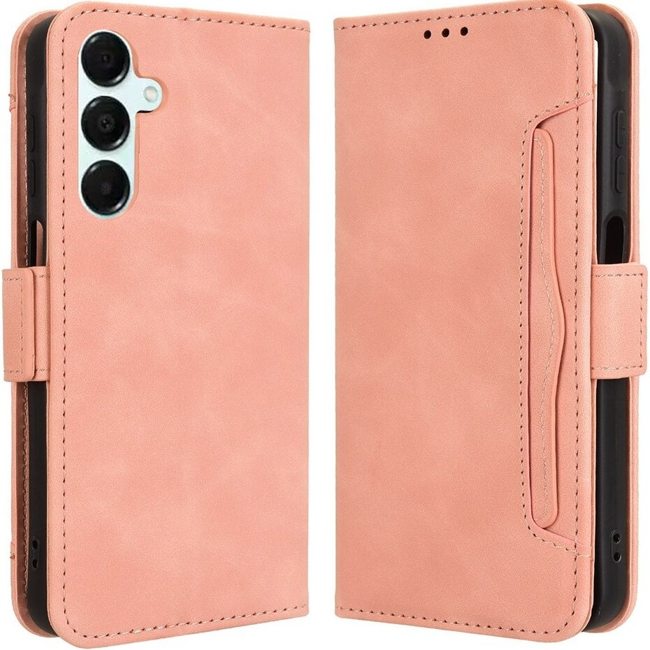 Klapphülle Für Samsung Galaxy A16 / A16 5g, Mit Kartenfach, Pink