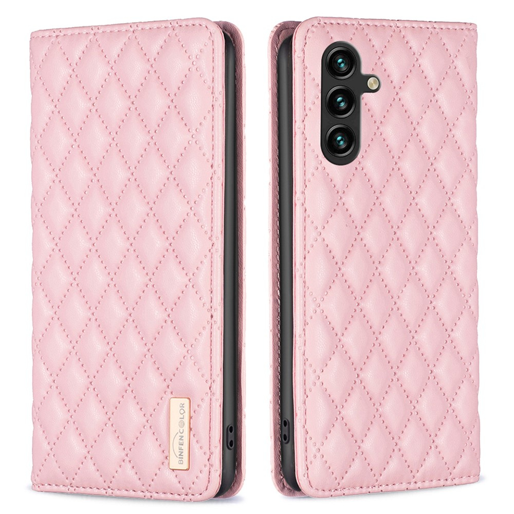 Klapphülle Für Samsung Galaxy A35 5g, Brieftaschenmodell, Farbe: Binfen Pink
