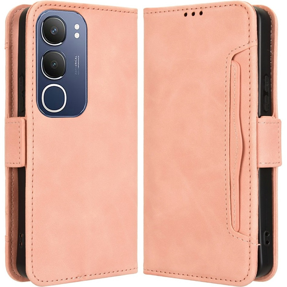 Klapphülle Für Vivo Y19s, Mit Kartenfach, Pink