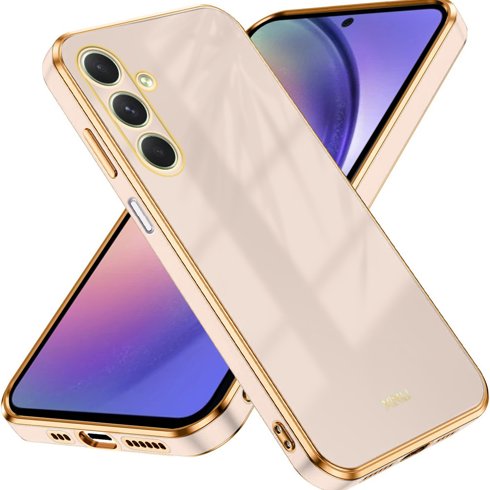 Schutzhülle Für Samsung Galaxy A54 5g, Glamour Camshield, Pink