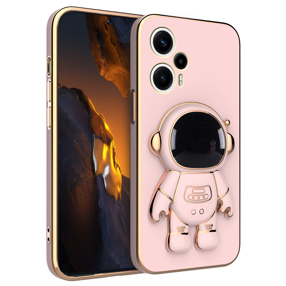 Hülle Für Xiaomi Poco F5, Astronaut, Pink