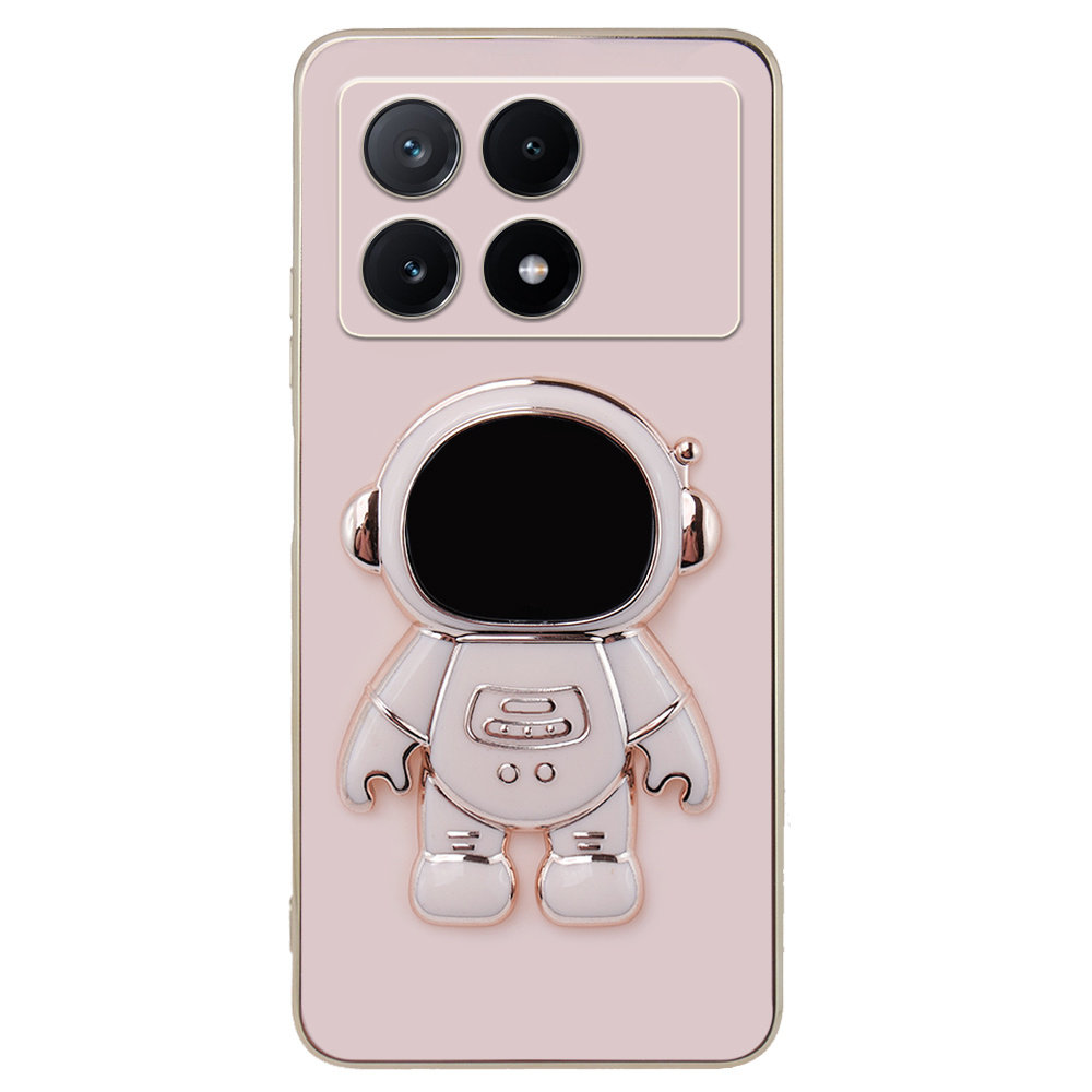 Schutzhülle Für Xiaomi Poco X6 Pro 5g, Astronaut, Pink