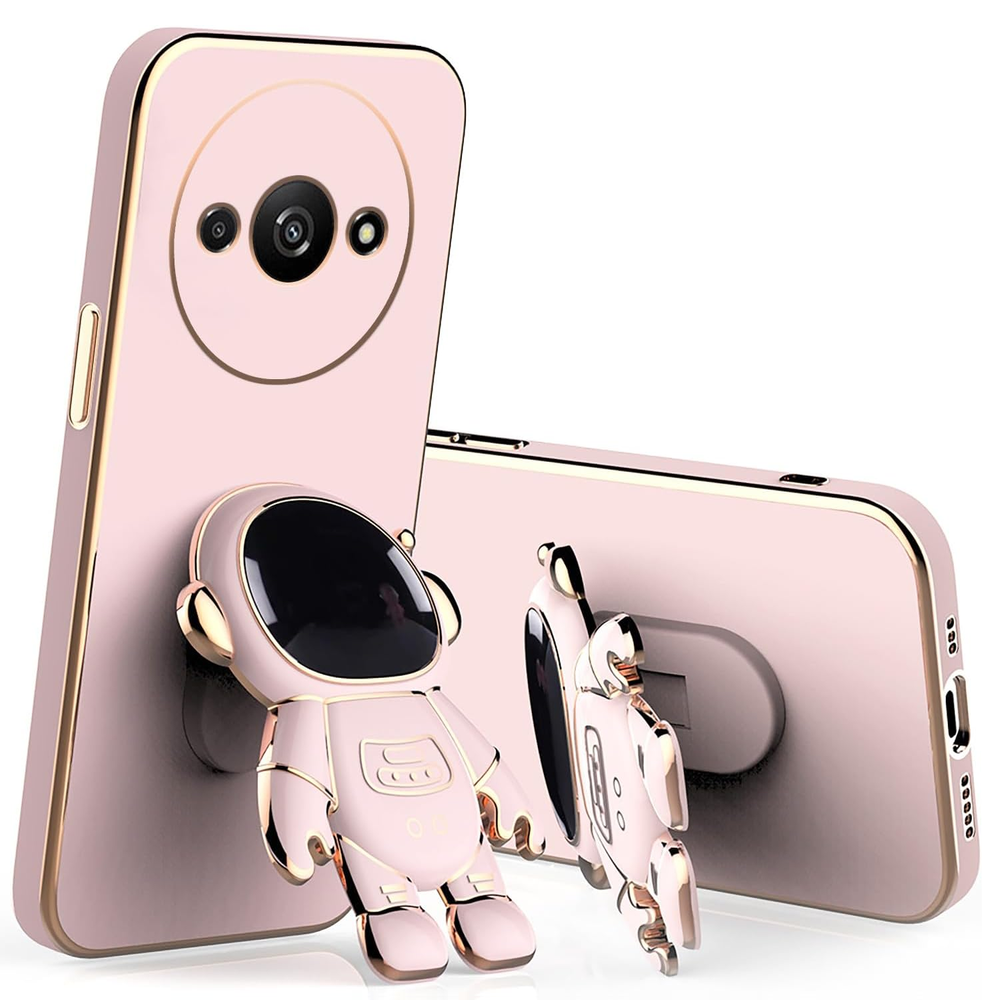 Hülle Für Xiaomi Redmi A3, Astronaut, Pink