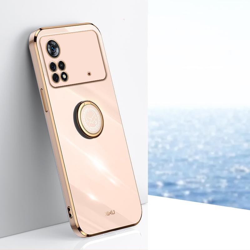 Schutzhülle Für Xiaomi Redmi Note 12 Pro 4g, Electro Ring, Pink