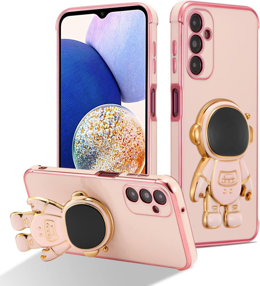 Samsung Galaxy M15 5g Hülle, Astronaut, Pink