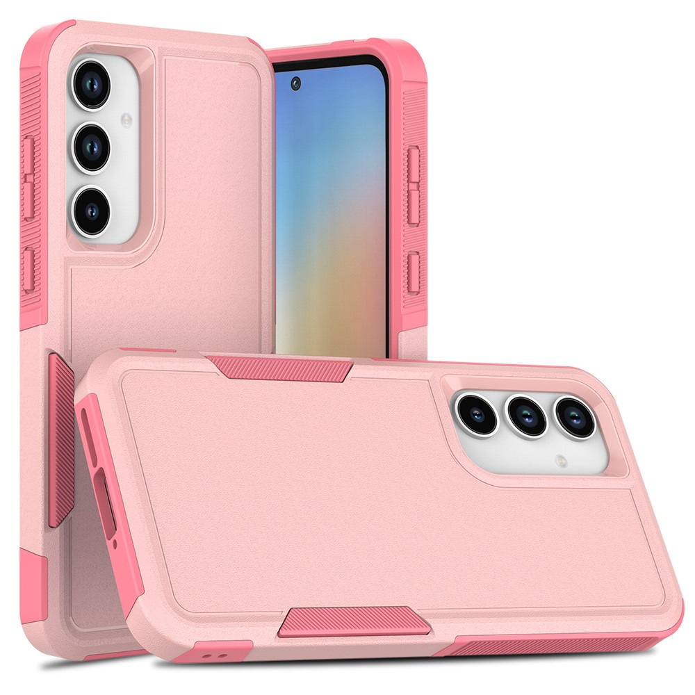 Gepanzerte Schutzhülle Für Samsung Galaxy A56 5g, Doppelt Stoßfest, Pink