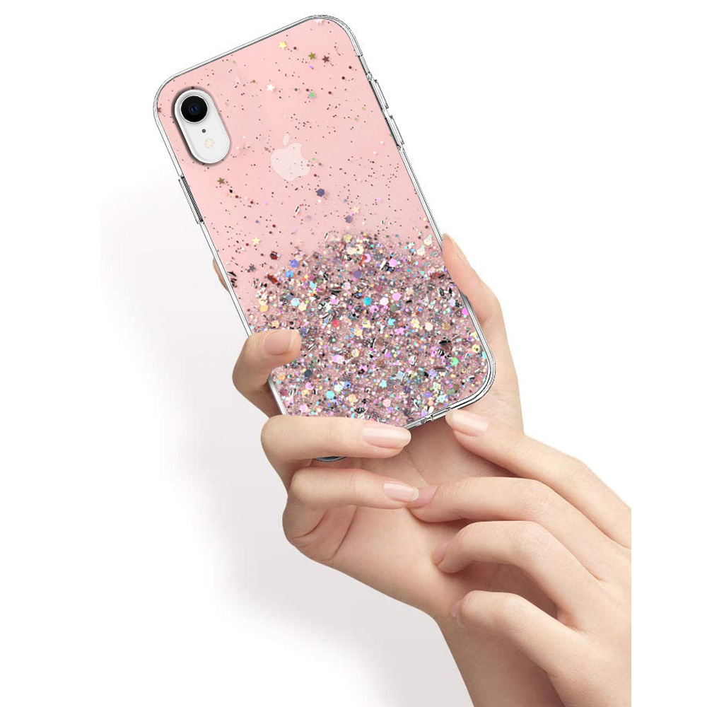 Iphone Xr Hülle, Glitzernd, Pink