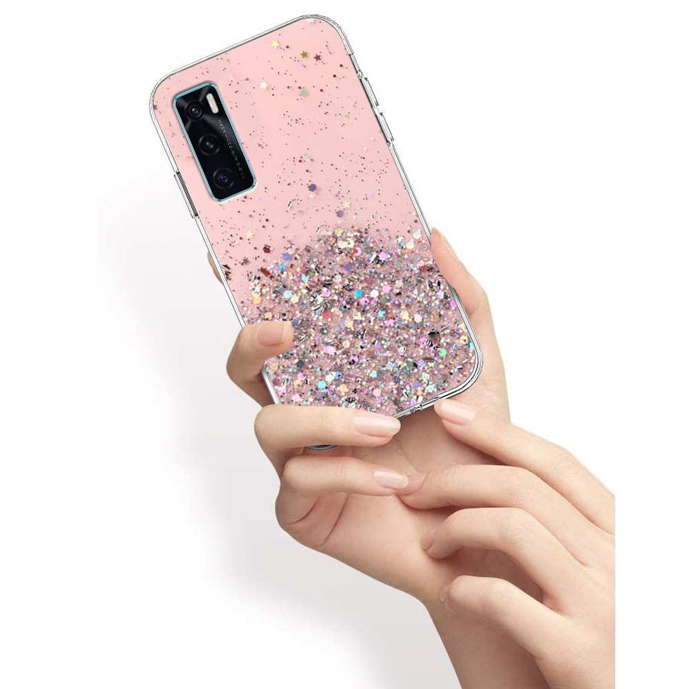 Schutzhülle Für Vivo S7e/ Y73s/ Y70/ V20 Se, Glitzernd, Pink
