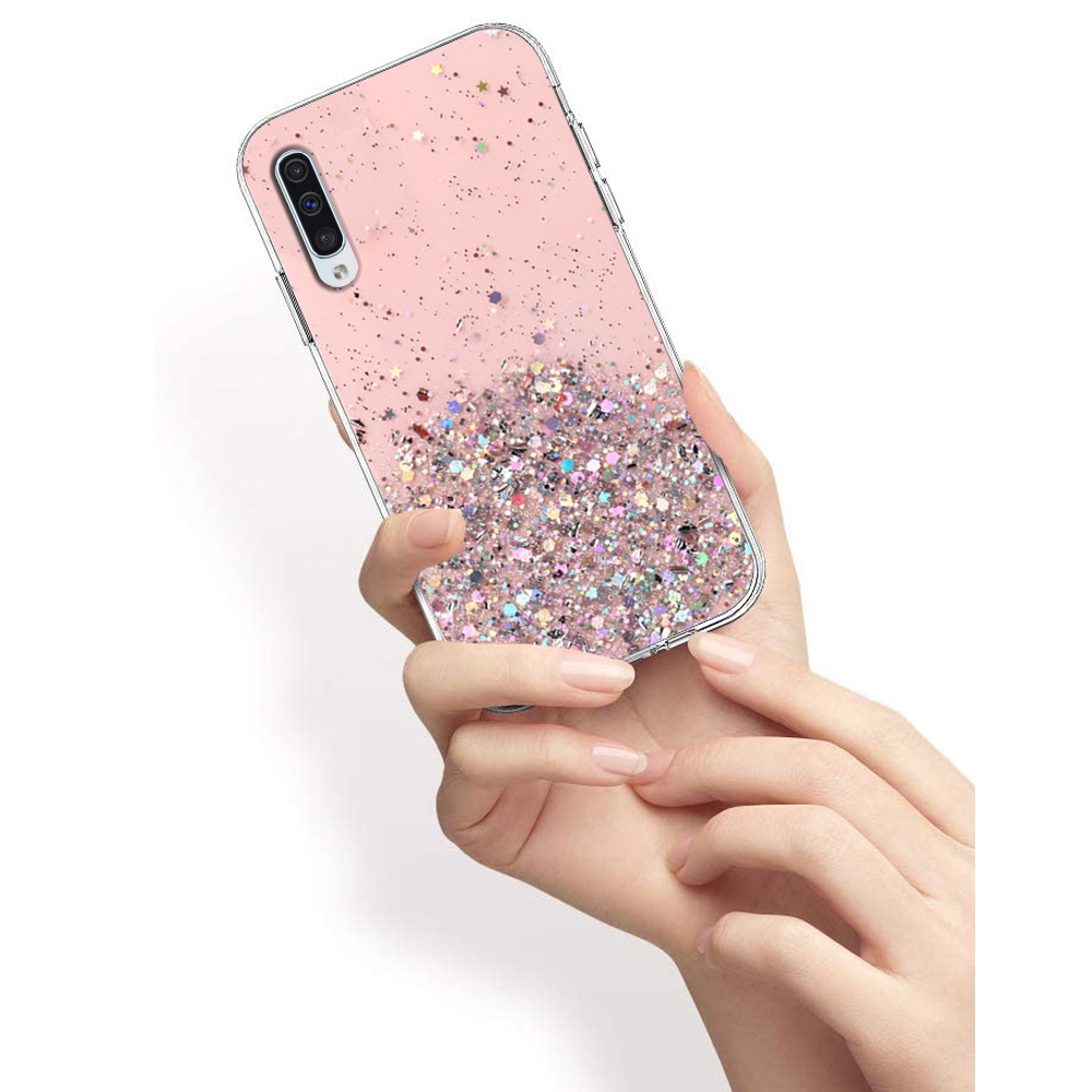 Schutzhülle Für Samsung Galaxy A50/a50s/a30s, Glitzernd, Pink
