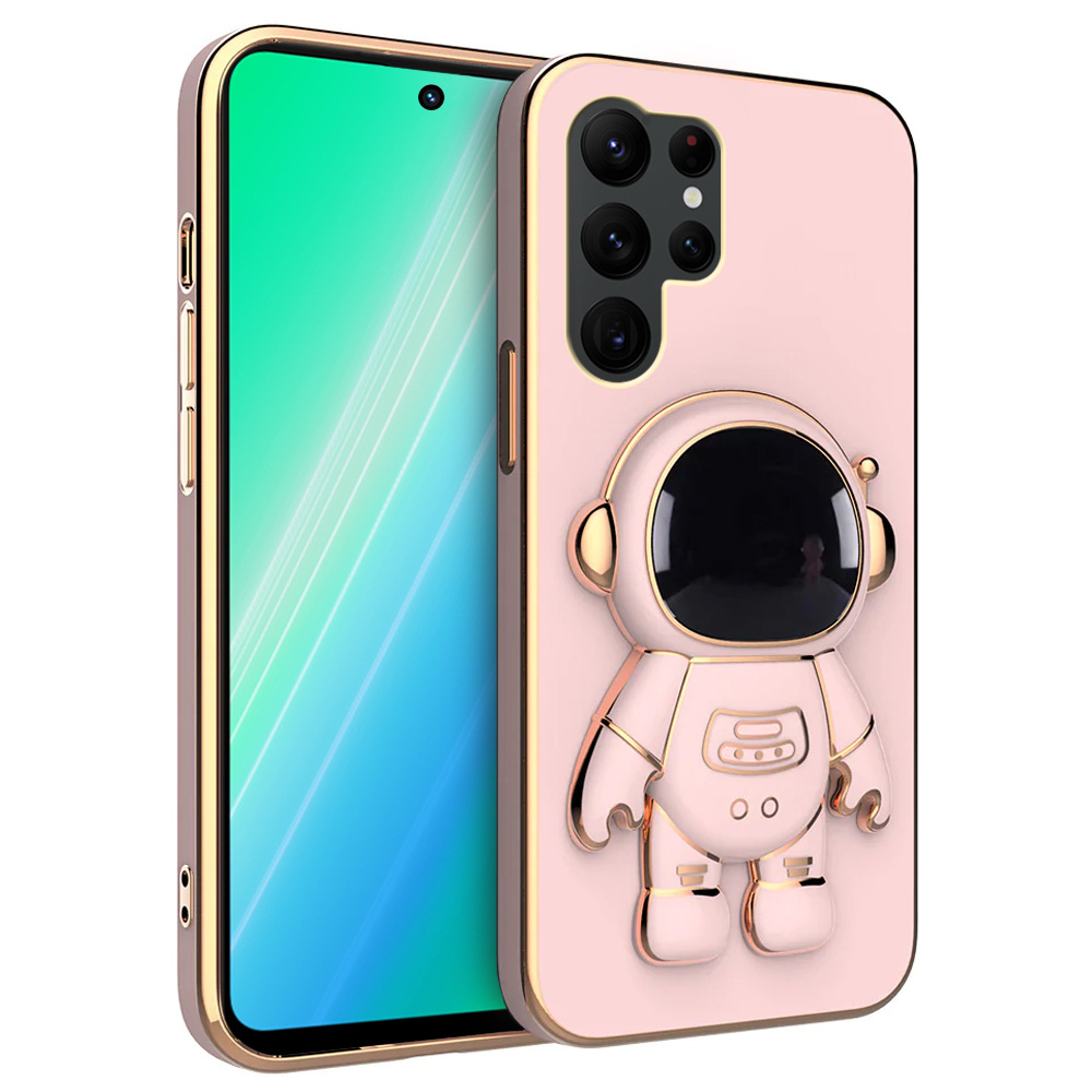 Samsung Galaxy S23 Ultra Astronautenhülle, Pink