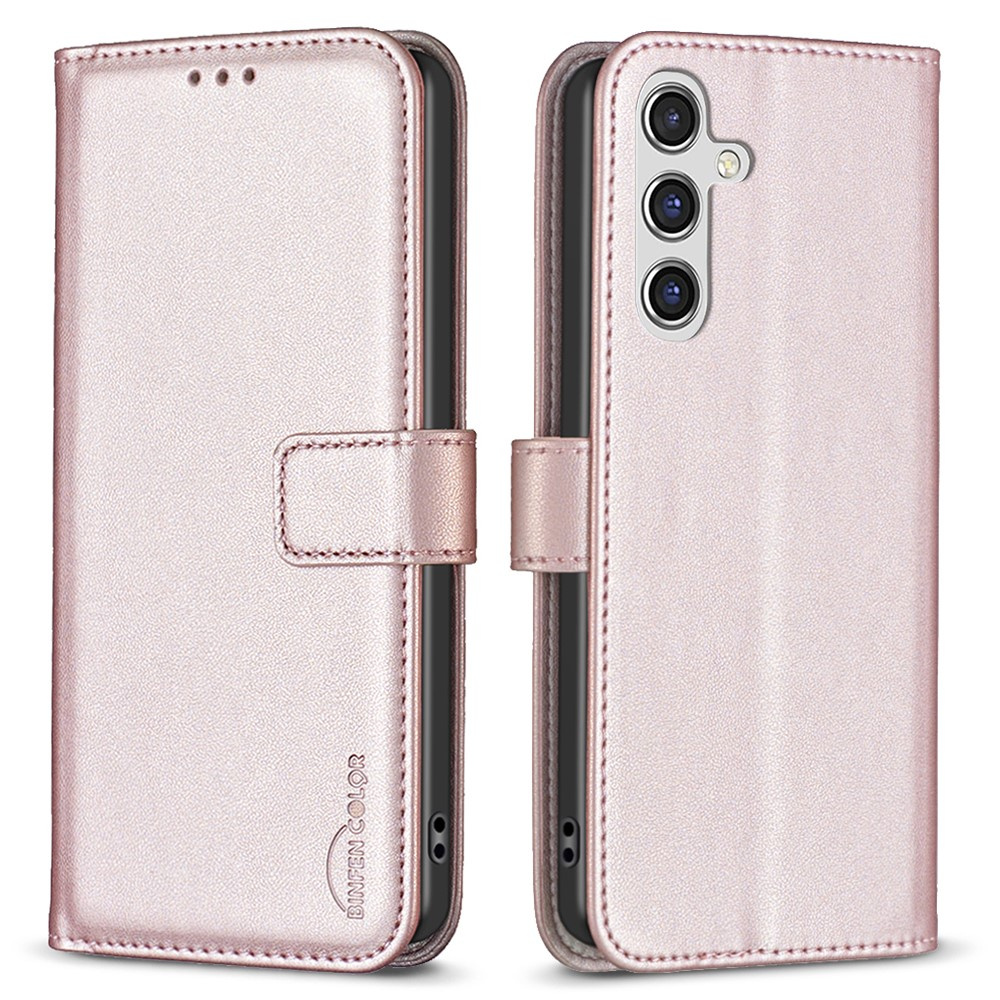 Flip-hülle Für Samsung Galaxy A55 5g, Binfen Wallet, Pink