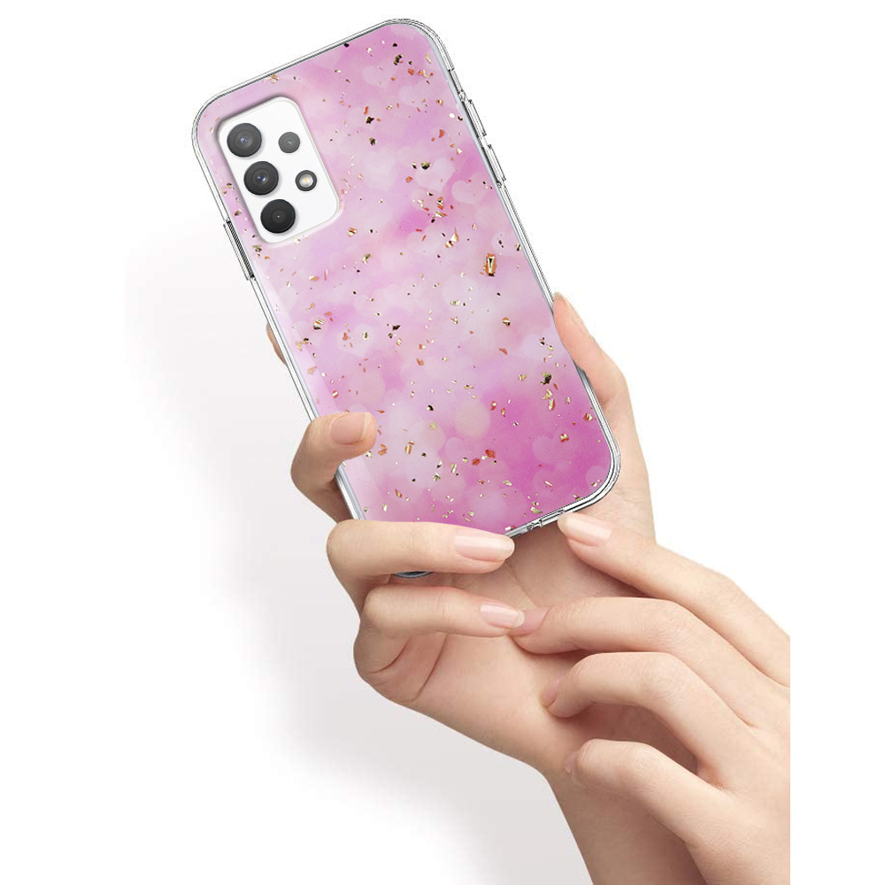 Goldene Glam-hülle Für Samsung Galaxy A13 4g, Pink