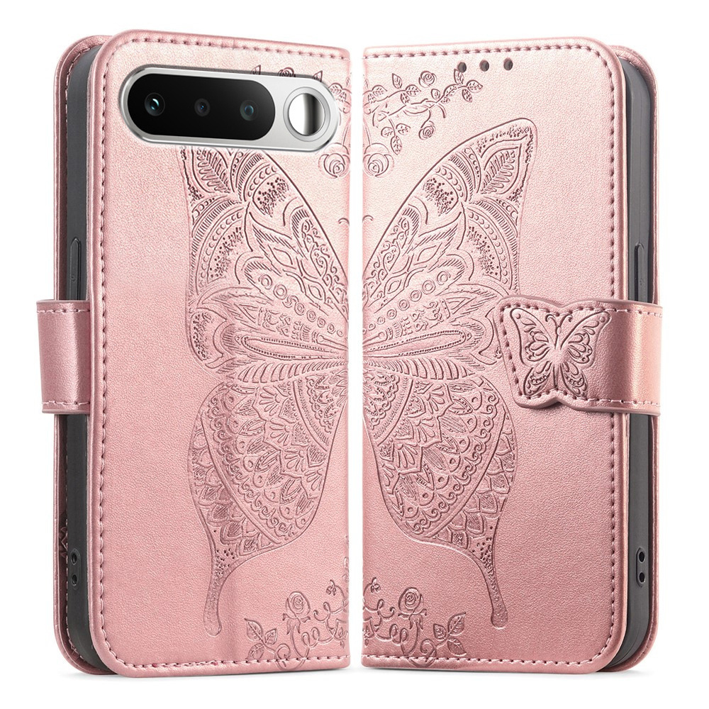 Realme 16 5g Butterfly Flip Case, Pink