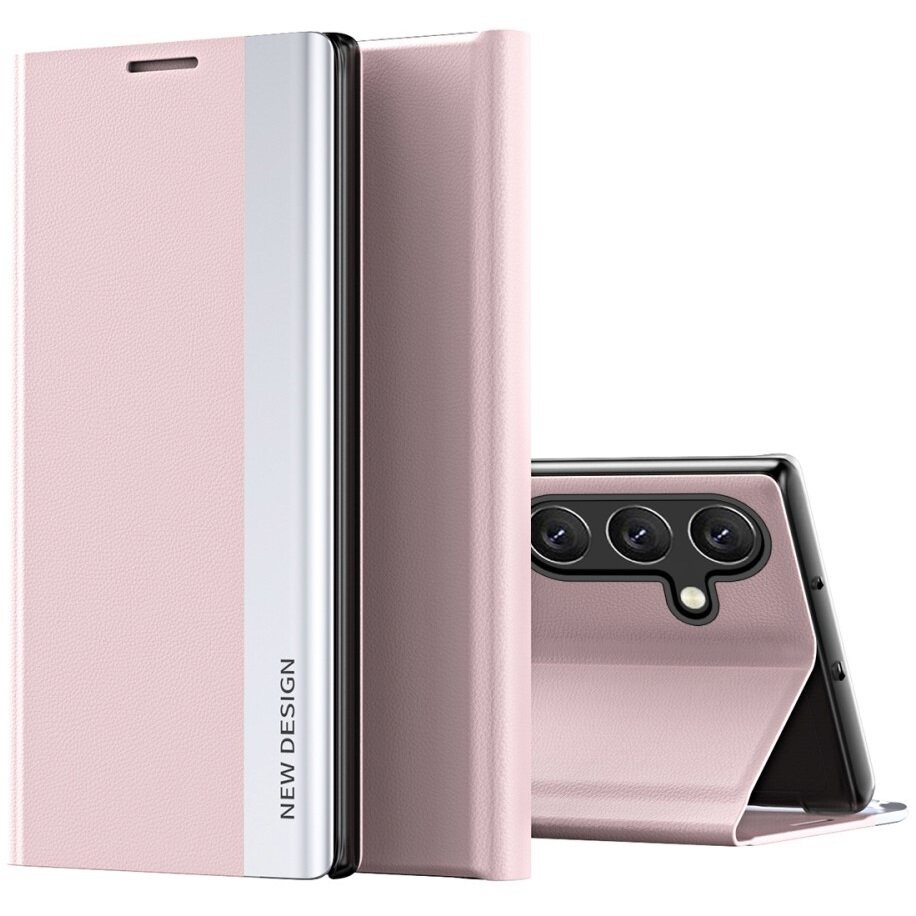 Samsung Galaxy A35 5g Klapphülle, Seitlich Magnetisch, Pink