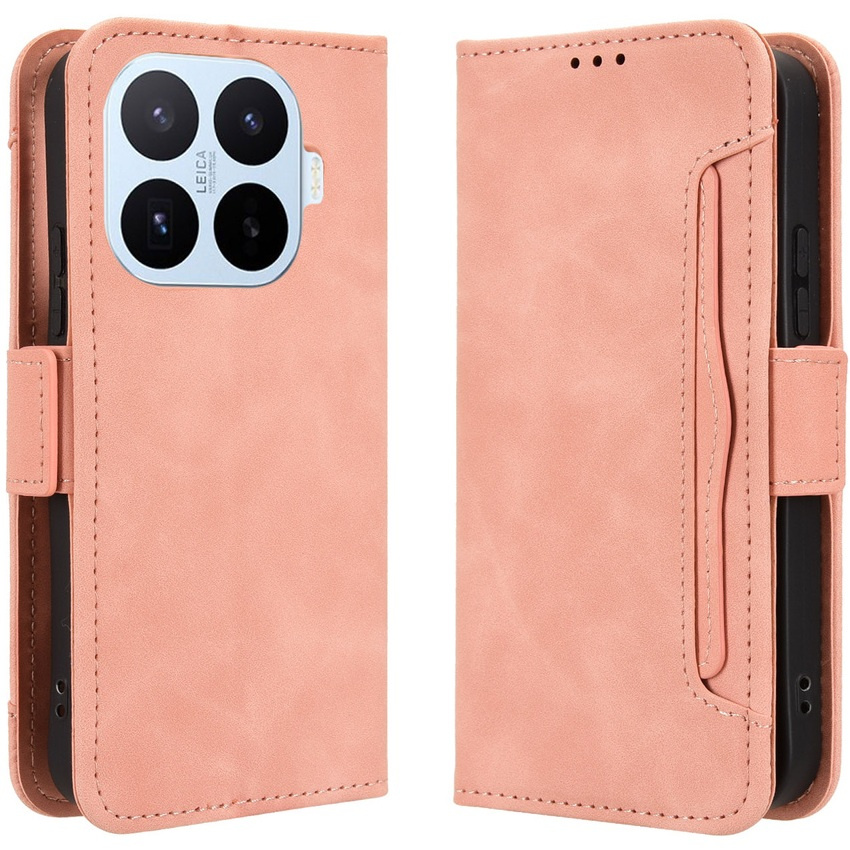 Klapphülle Für Xiaomi 17t Pro, Mit Kartenfach, Pink