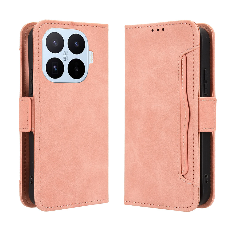 Klapphülle Für Xiaomi 17t, Mit Kartenfach, Pink