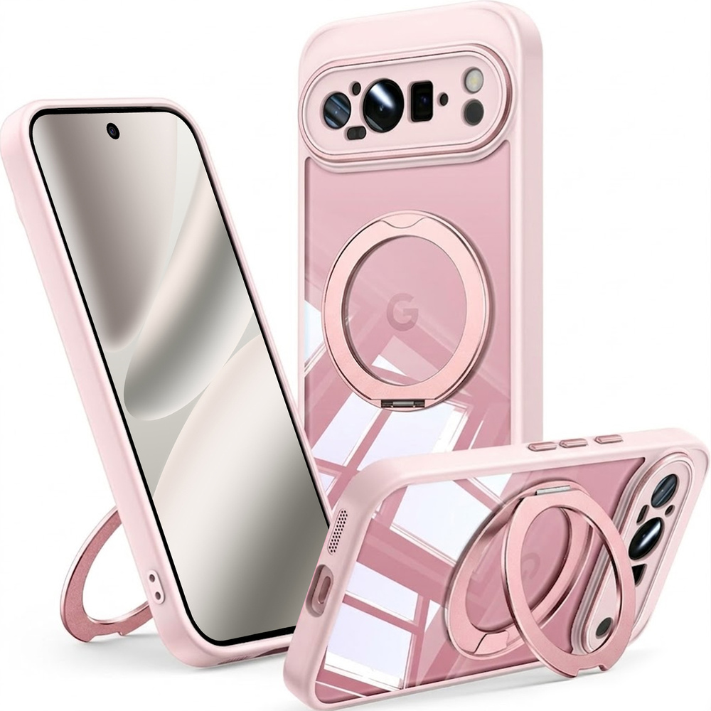 Google Pixel 10 Pro Xl Hülle Mit Ständer, Pink