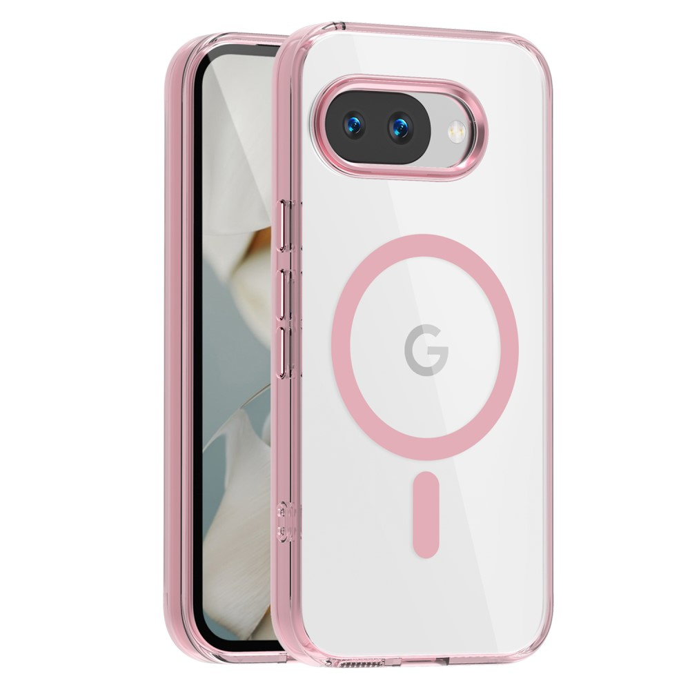 Google Pixel 9a Hülle – Transparent Mit Magsafe, Pink
