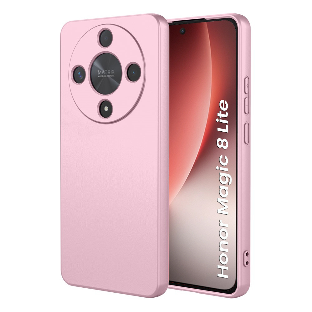 Hülle Für Honor Magic 8 Lite, Silikon Lite, Pink
