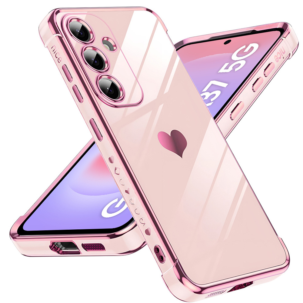 Schutzhülle Für Samsung Galaxy A37 5g, Elektroherz, Pink