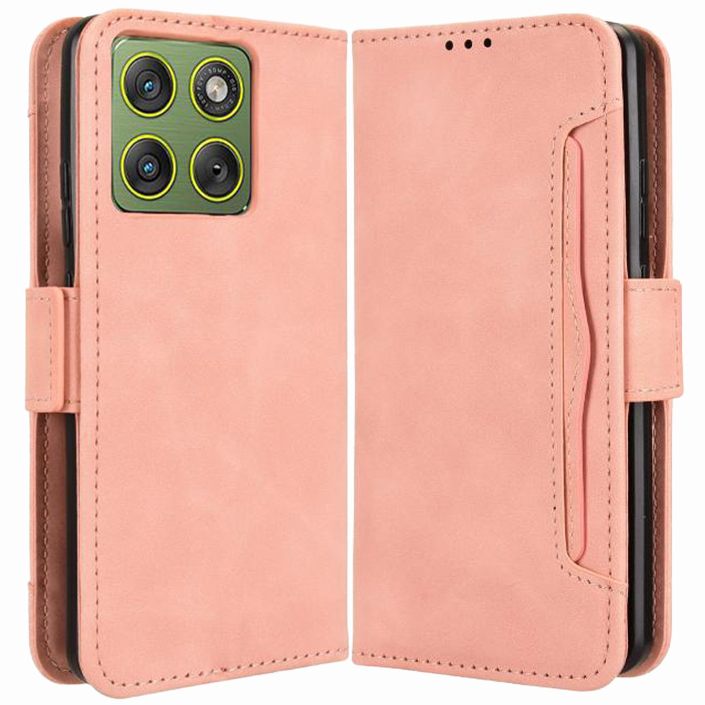 Klapphülle Für Motorola Edge 70, Mit Kartenfach, Pink