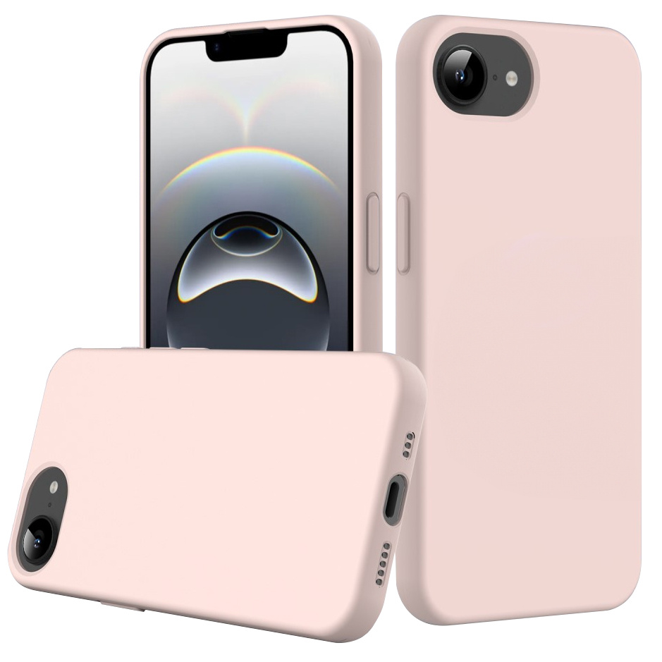 Hülle Für Iphone 17e / 16e, Silikon Magsafe, Pink