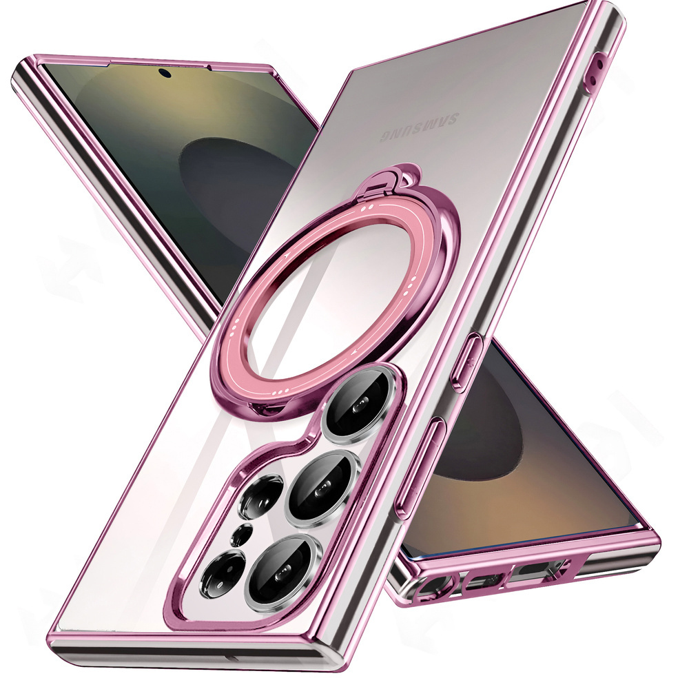 Magnetische Hülle Für Samsung Galaxy S25 Ultra, Mit Magsafe, Pink
