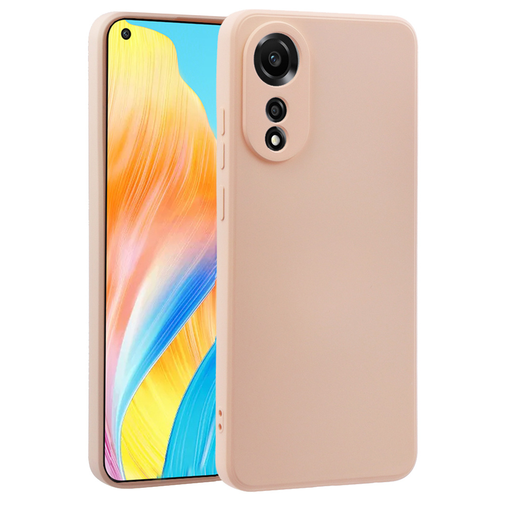 Schutzhülle Für Oppo A78 4g, Silikon Lite, Pink