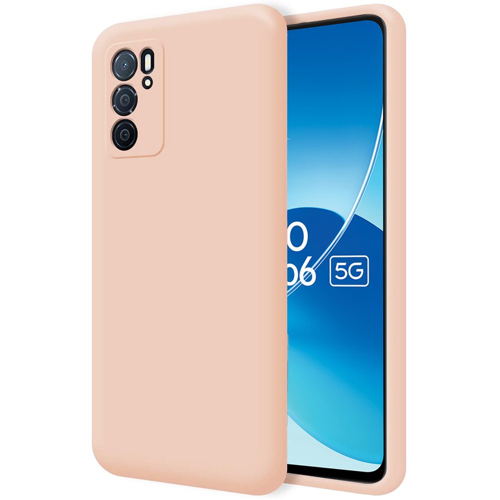 Schutzhülle Für Oppo Reno 6 5g, Silikon Lite, Rosa