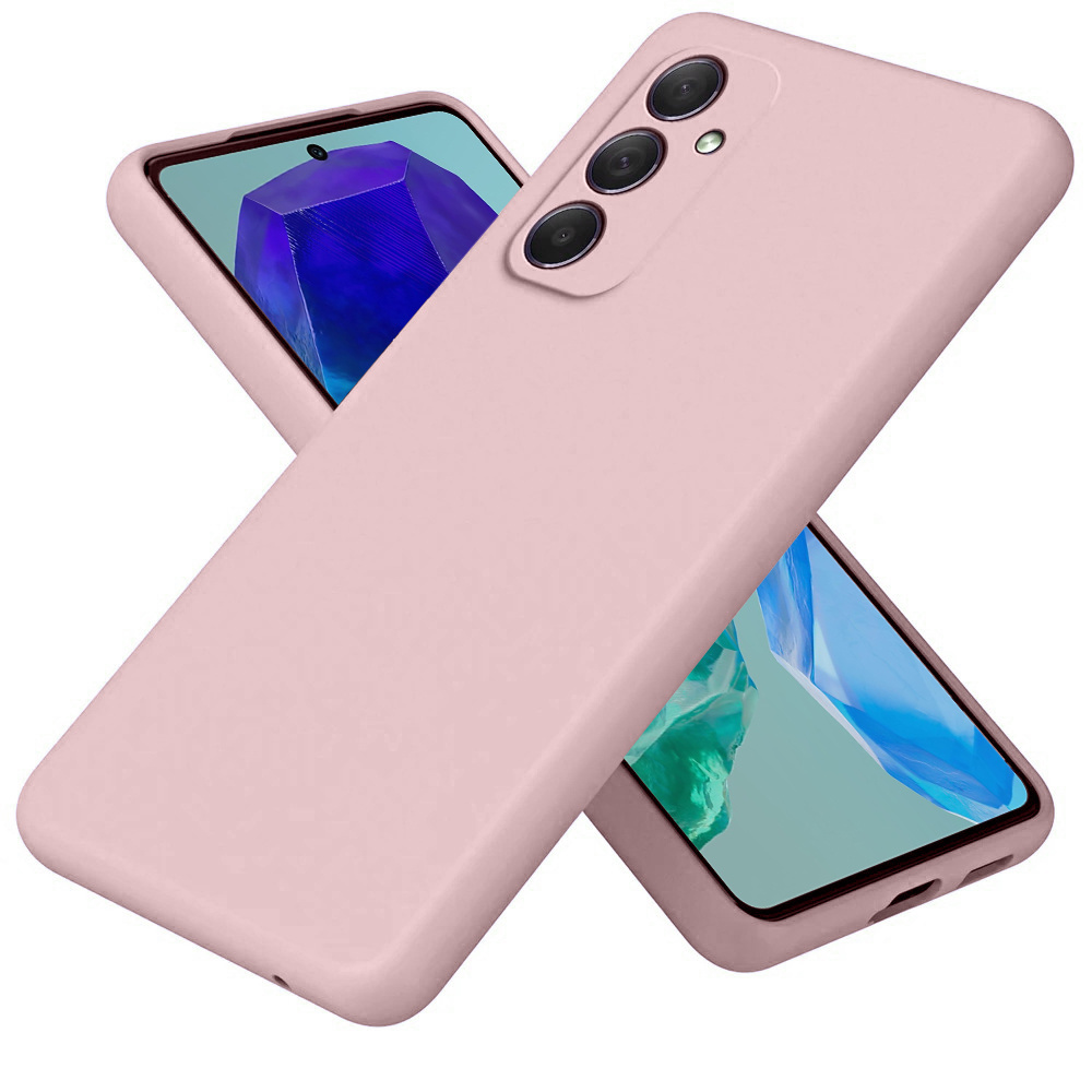 Schutzhülle Für Samsung Galaxy M55 5g, Silikon Lite, Pink