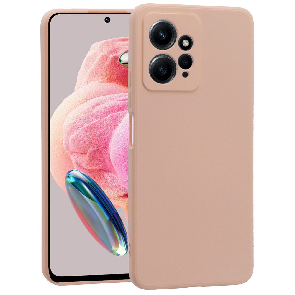 Schutzhülle Für Xiaomi Redmi Note 12 4g, Silikon Lite, Rosa
