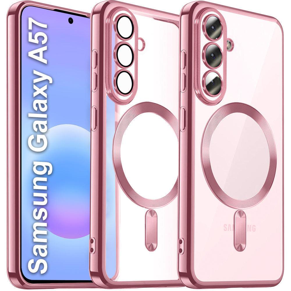 Schutzhülle Für Samsung Galaxy A57 5g, Electro Magsafe, Pink