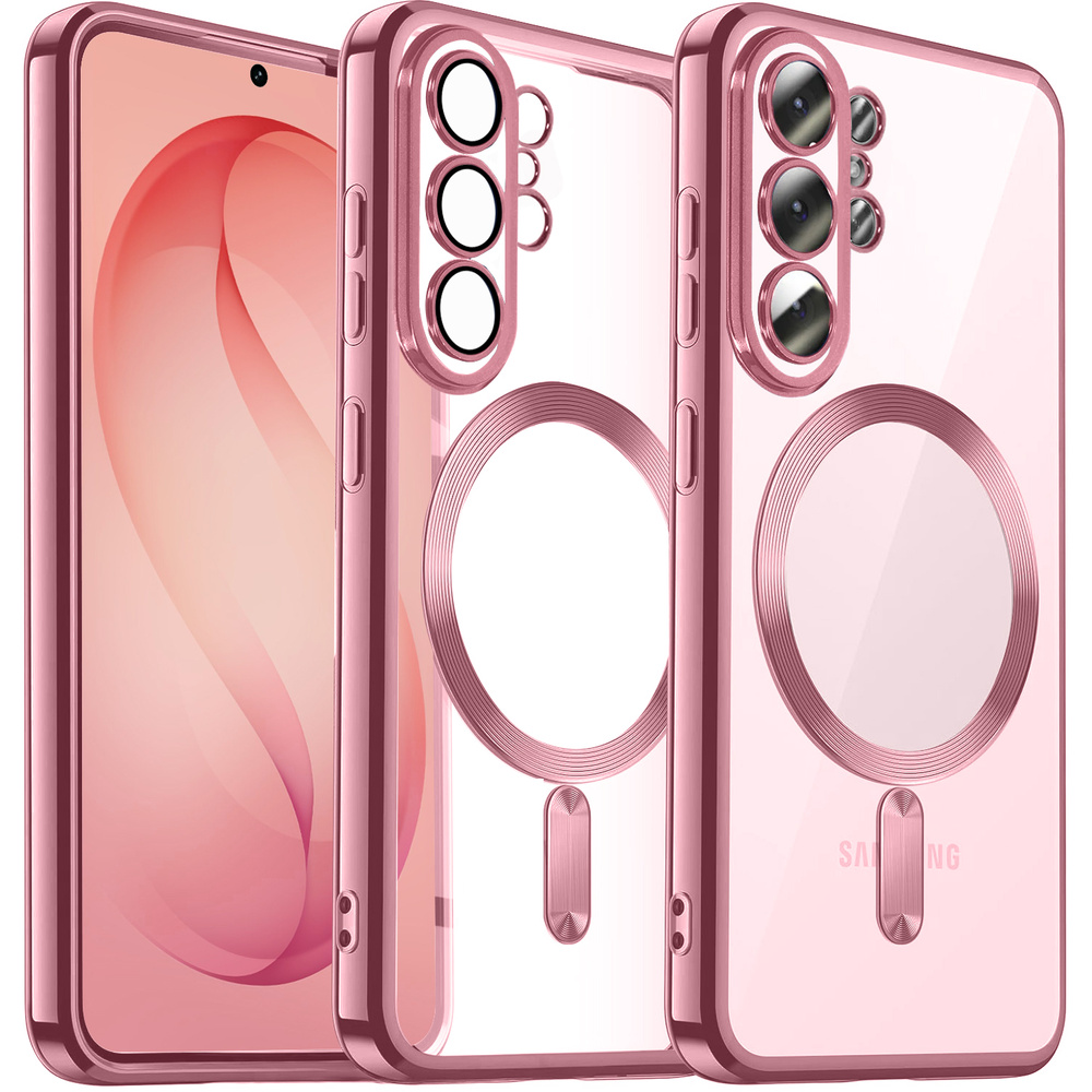 Schutzhülle Für Samsung Galaxy S26 Ultra, Electro Magsafe, Pink