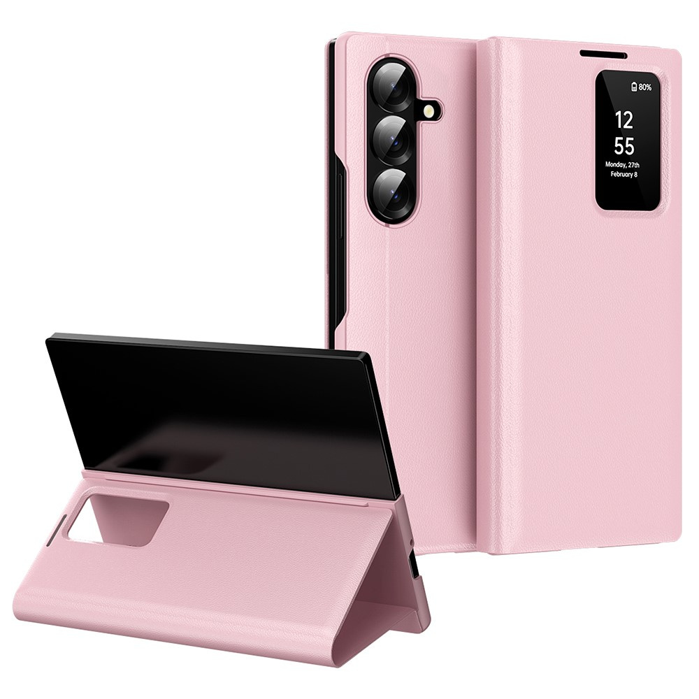Samsung Galaxy Z Fold7 Smart View Wallet Case, Pink
