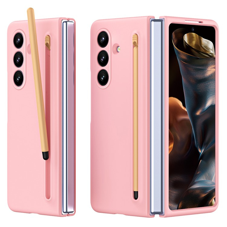 Schutzhülle Mit Glas Und Stift Für Samsung Galaxy Z Fold7 – Pink