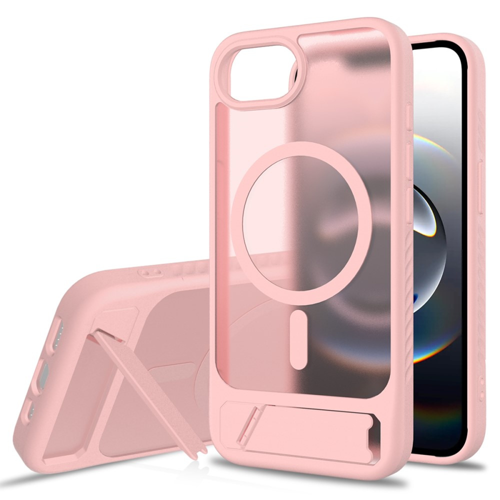 Iphone 17e/16e Schutzhülle Mit Ständer, Matt, Magsafe-kompatibel, Pink