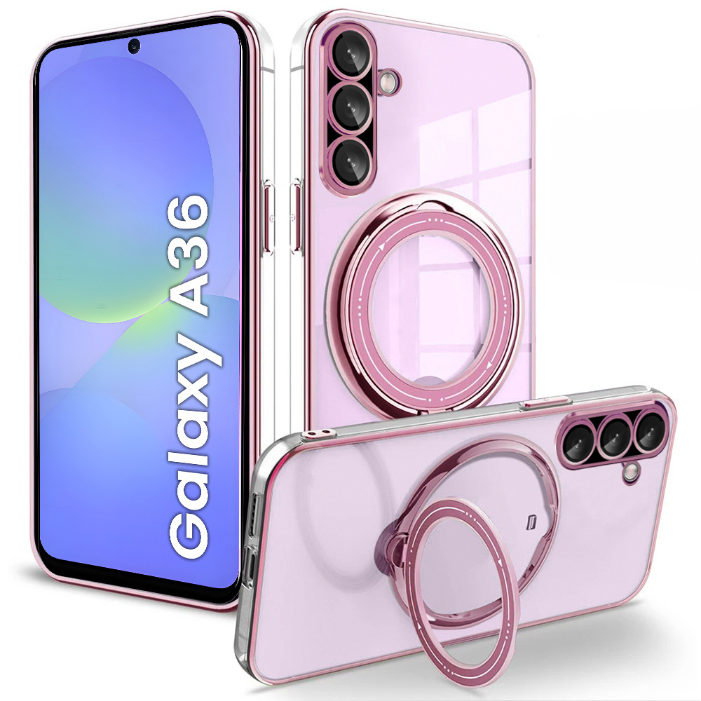 Magnetische Hülle Für Samsung Galaxy A36 5g, Mit Magsafe, Pink