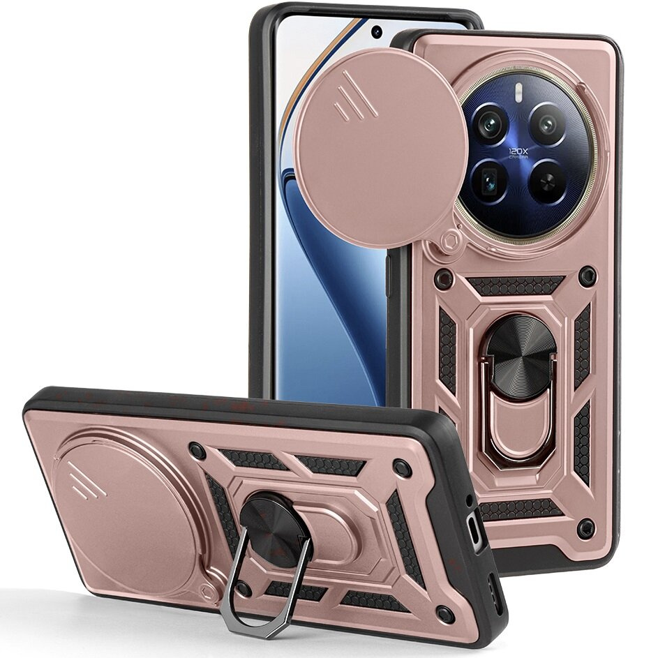 Realme 12 Pro 5g / 12 Pro+ 5g Schutzhülle, Camshield Slide, Pink