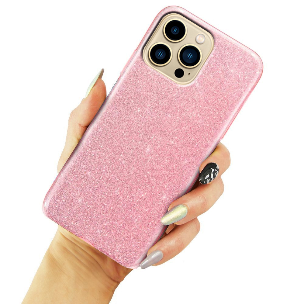 Glitzerhülle Für Iphone 13 Pro, Pink