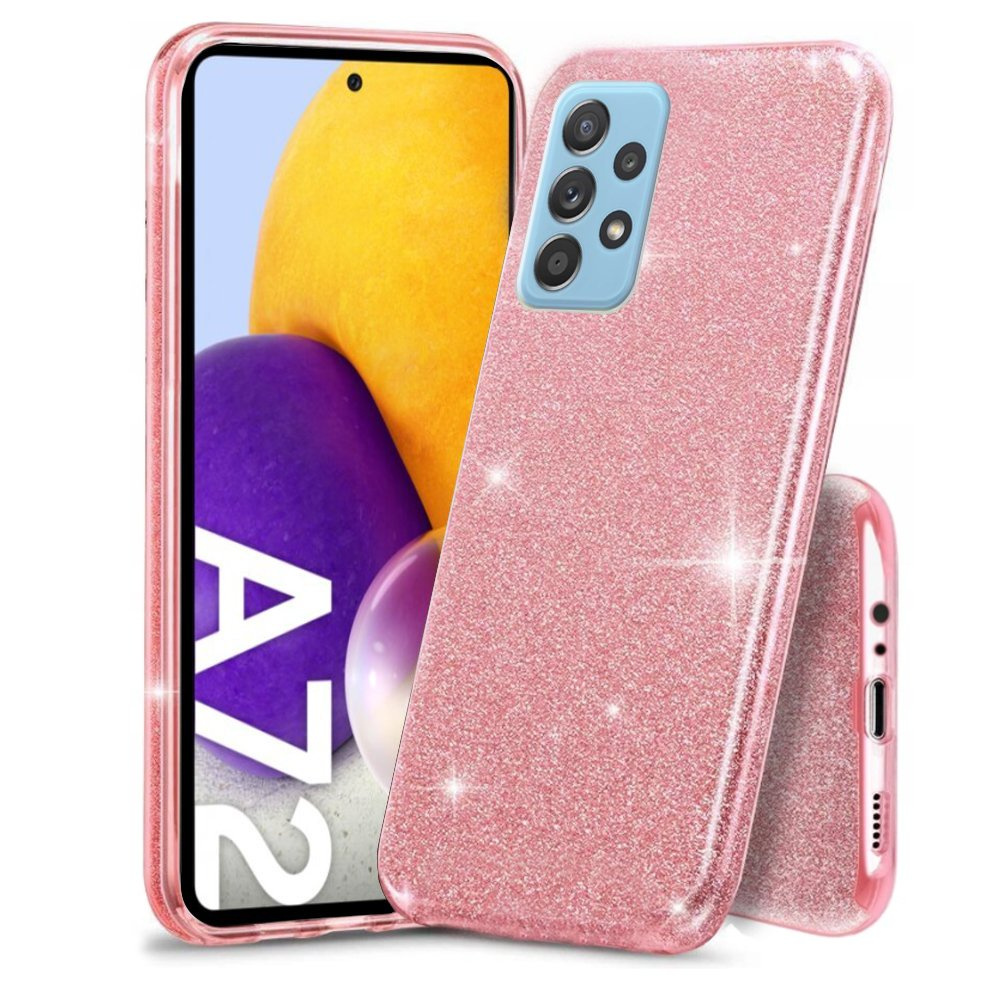 Glitzerhülle Für Samsung Galaxy A72 5g / A72 Lte, Pink