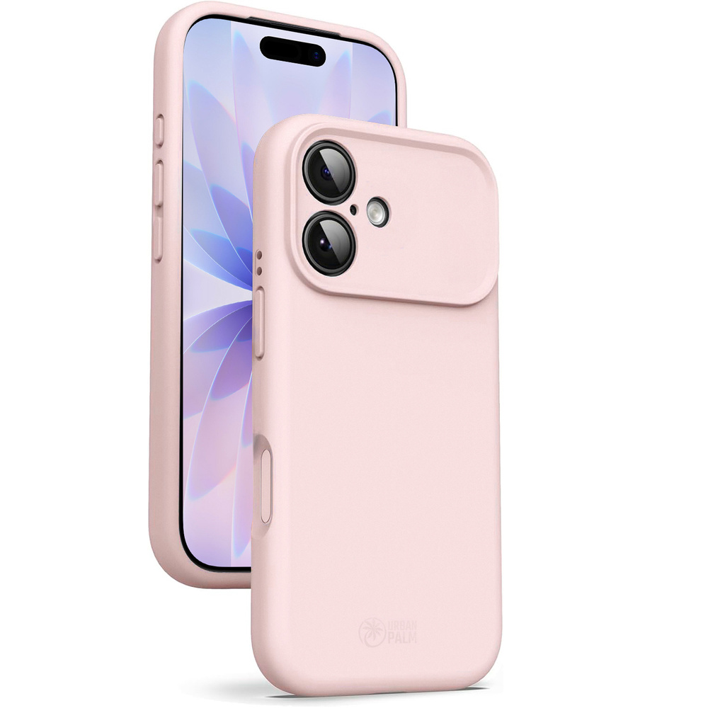Urbanpalm Iphone 17 Silikonhülle Für Magsafe, Puderrosa