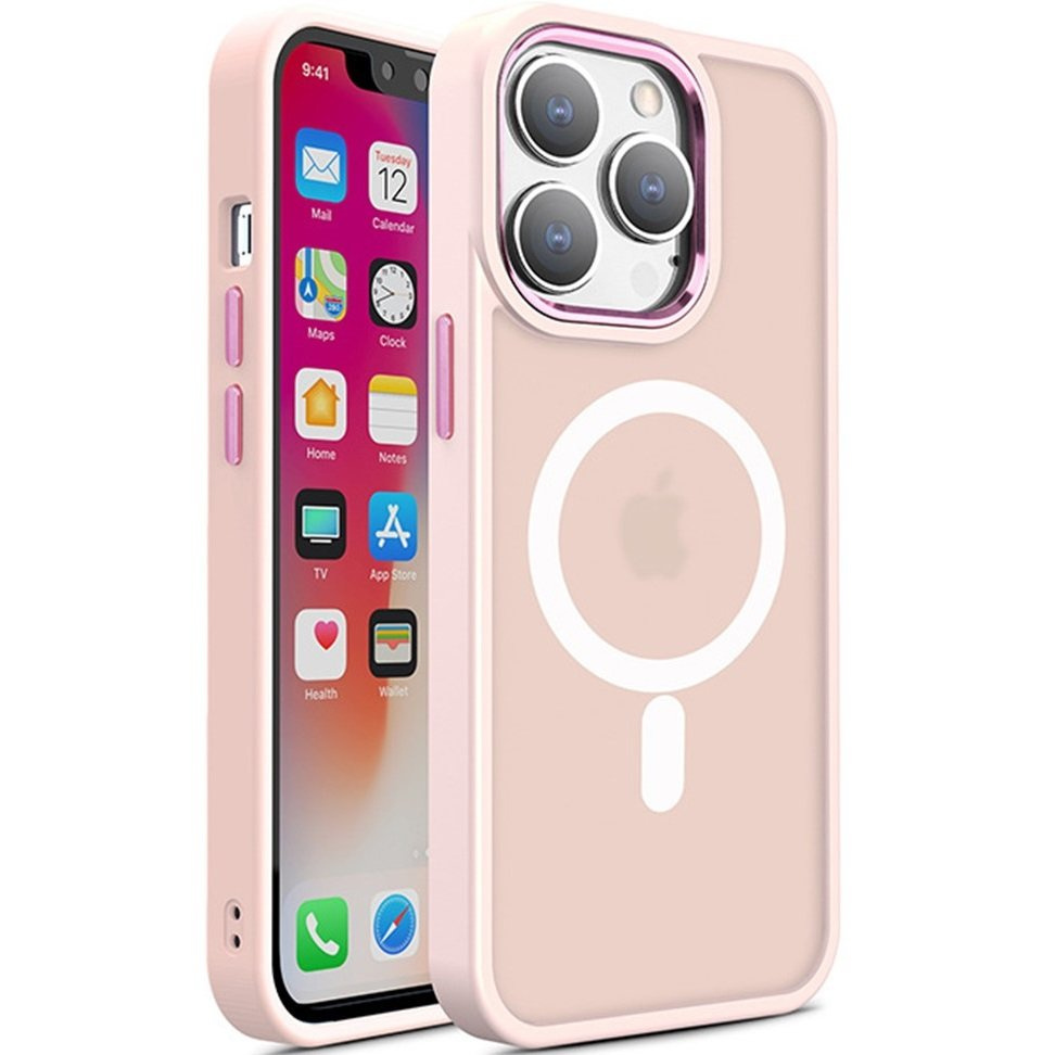 Iphone 15 Plus Hülle, Magcolor Für Magsafe, Pink