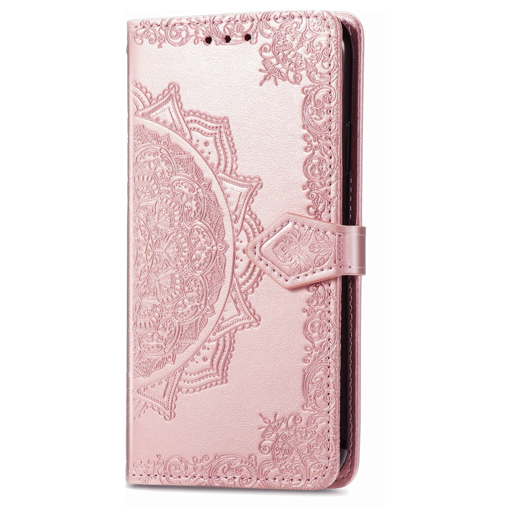 Klapphülle Für Xiaomi Poco F4 Gt, Mandala, Roségold