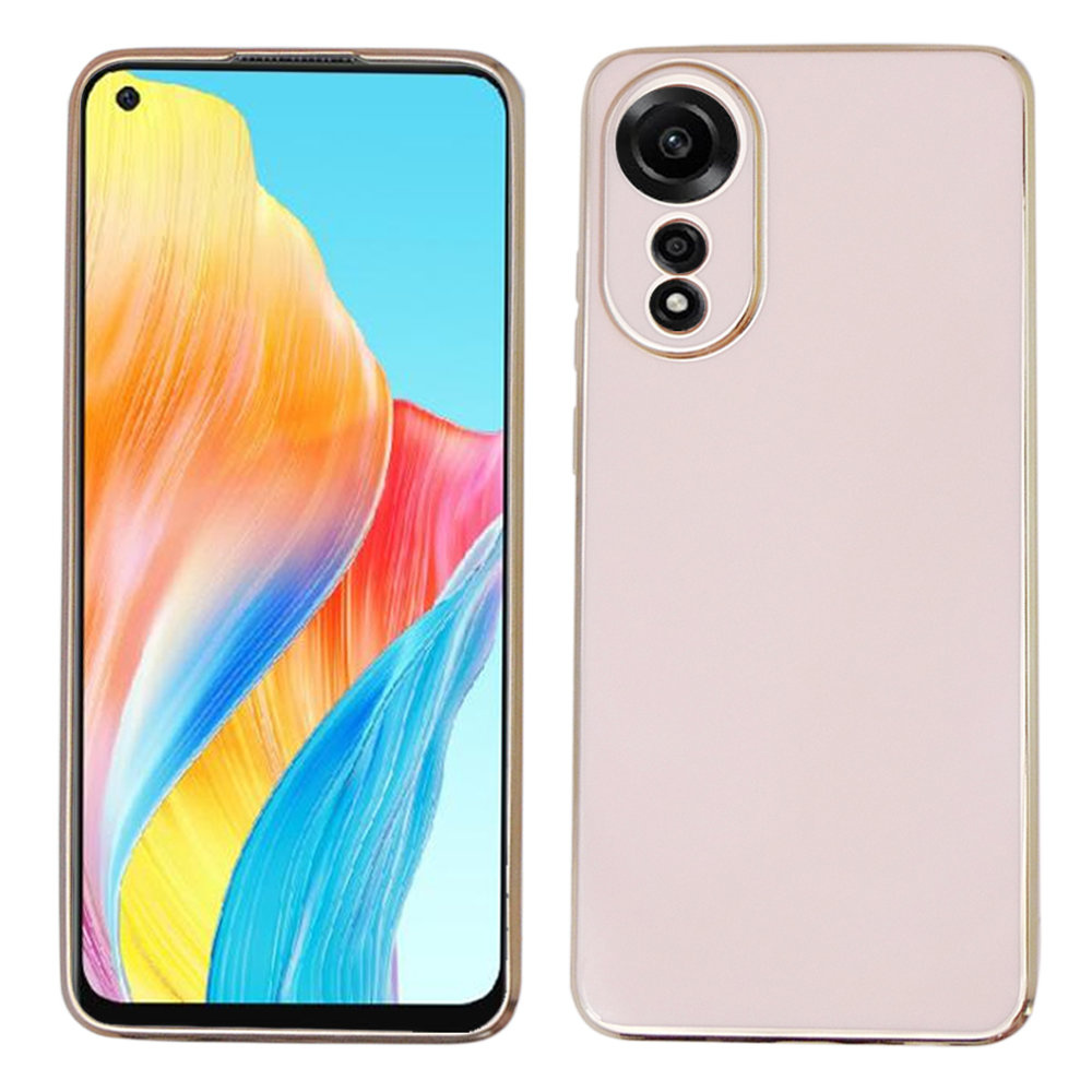 Oppo A78 4g Hülle, Glamour Camshield, Roségold