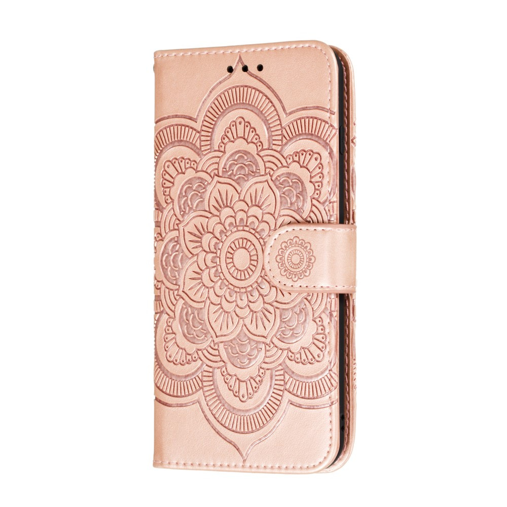Klapphülle Für Xiaomi Redmi Note 9s/ 9 Pro, Mandala, Roségold
