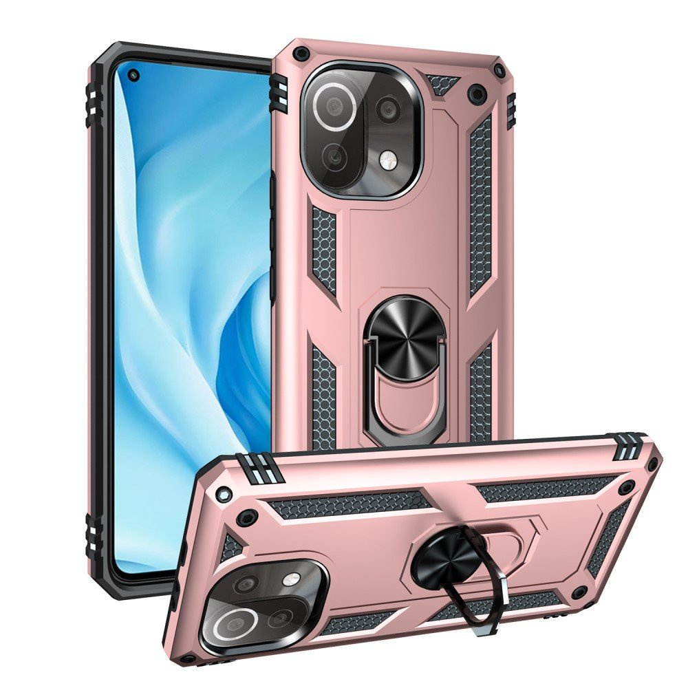 Nox Erbord Schutzhüllenset Für Xiaomi Mi 11 Lite Lte/5g, Roségold + Keramikglas