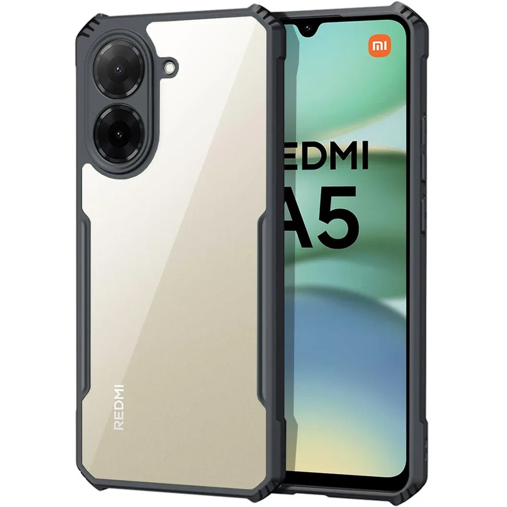 Schutzhülle Für Xiaomi Redmi A5, Stoßfest, Hybrid, Schwarz